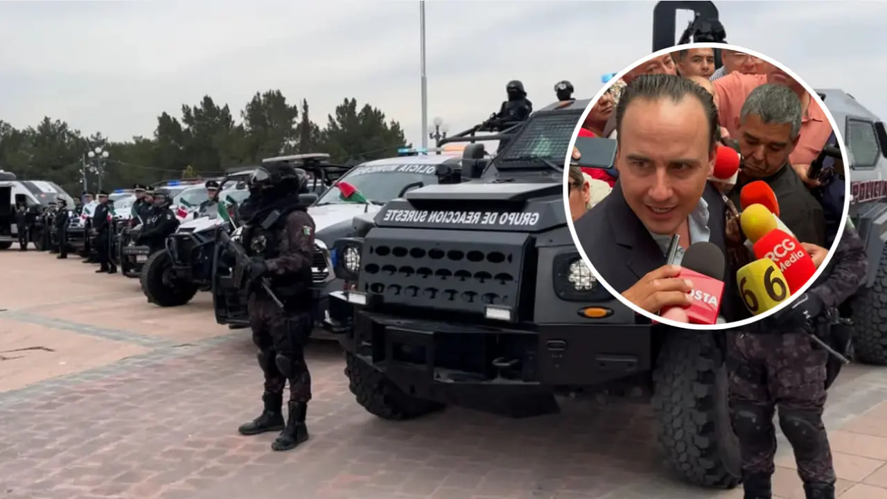 El gobernador Manolo Jiménez habló sobre la seguridad en Coahuila. (Fotografía: Marco Juárez | Gobierno de Coahuila)