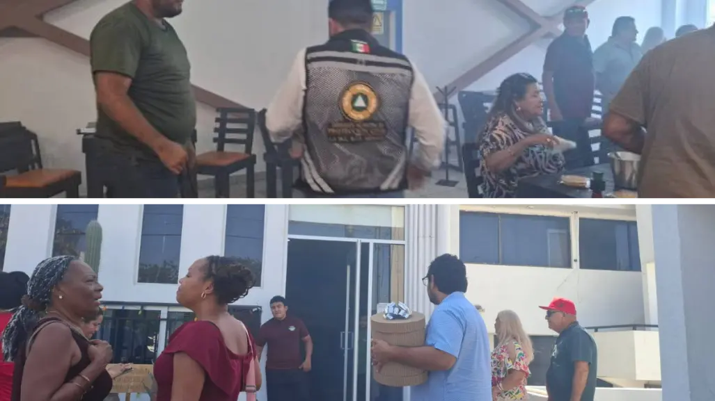 Humo invade restaurante de La Paz y Protección Civil lo clausura en plena cena