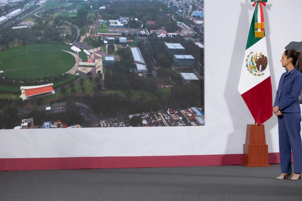 Presentación del Parque Bicentenario en CDMX. Foto: Presidencia de Gobierno de México
