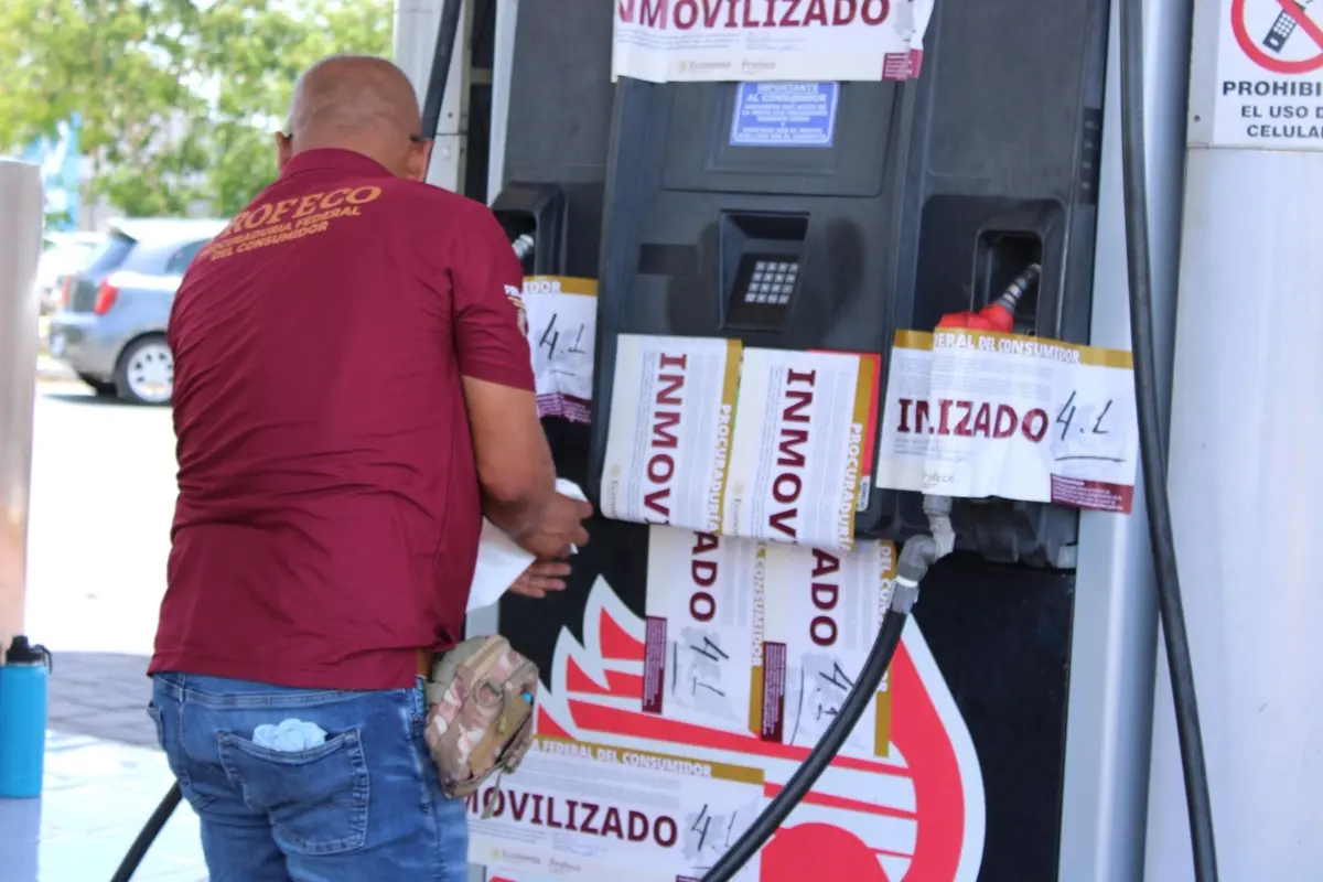 Gasolinera clausurada Foto: X(Twitter) @Profeco