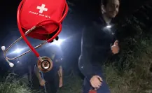 Rescatan a joven en el Cerro del Chupón en Monterrey