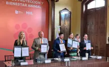 Samuel García firma Decreto de Reforma a la Ley de Protección y Bienestar Animal