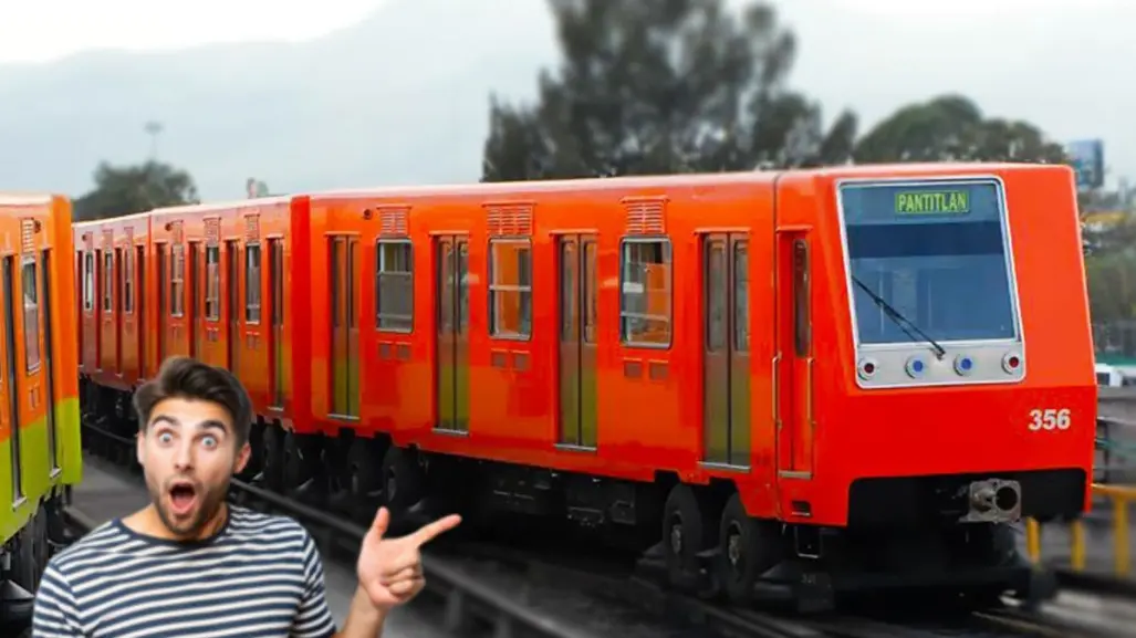 ¿Por qué los vagones del Metro son naranja? El secreto detrás del color más icónico de CDMX