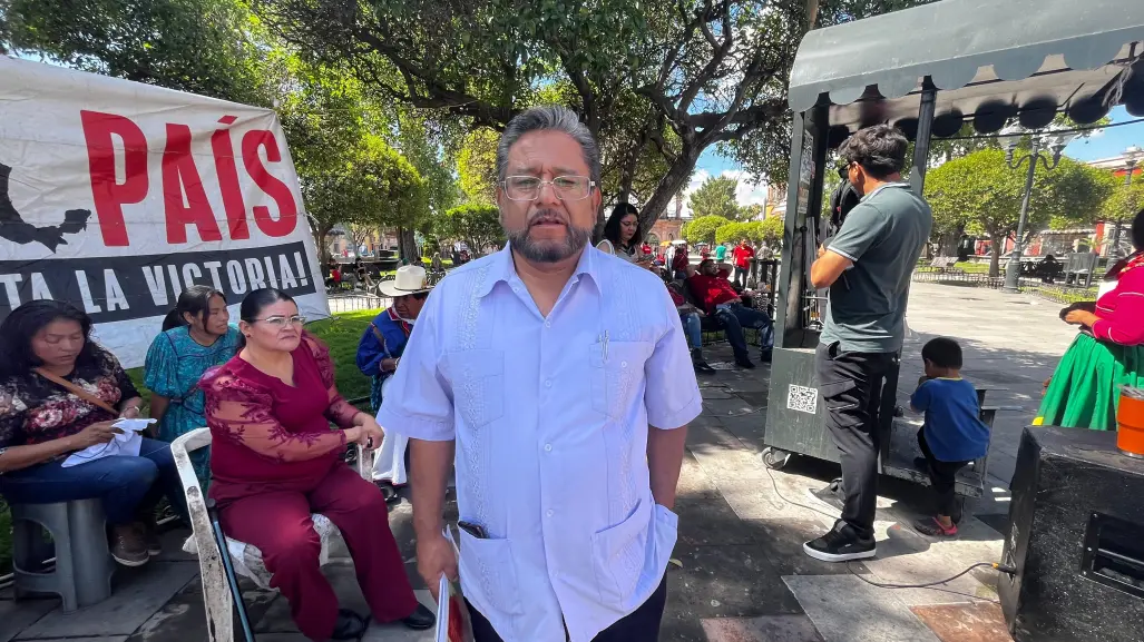 Manifestantes en Durango piden a Claudia Sheinbaum liberación de un preso en Veracruz 