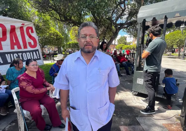 Manifestantes en Durango piden a Claudia Sheinbaum liberación de un preso en Veracruz 