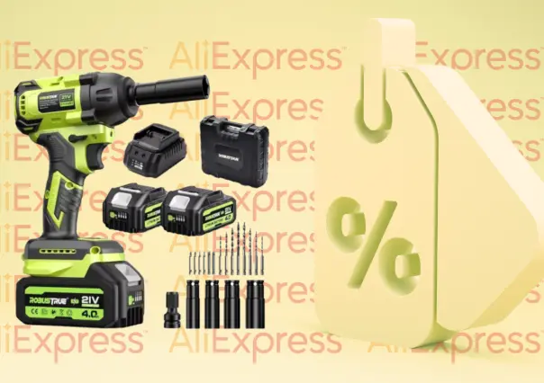AliExpress tiene una llave de impacto con el 60% de descuento