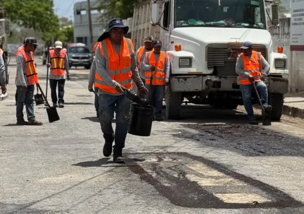 Programa de Bacheo Bienestar avanza en las colonias de Mérida