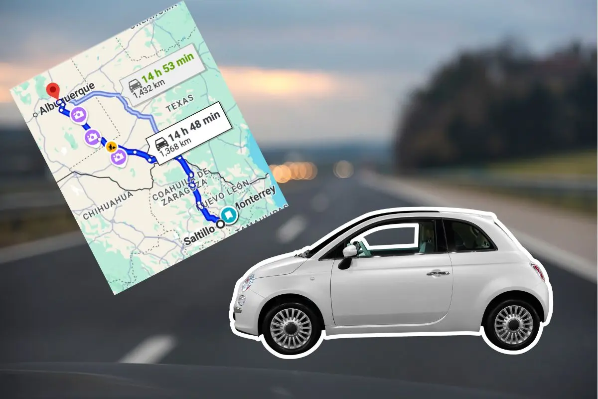 Carretera de Coahuila a Nuevo México. Foto de canva.