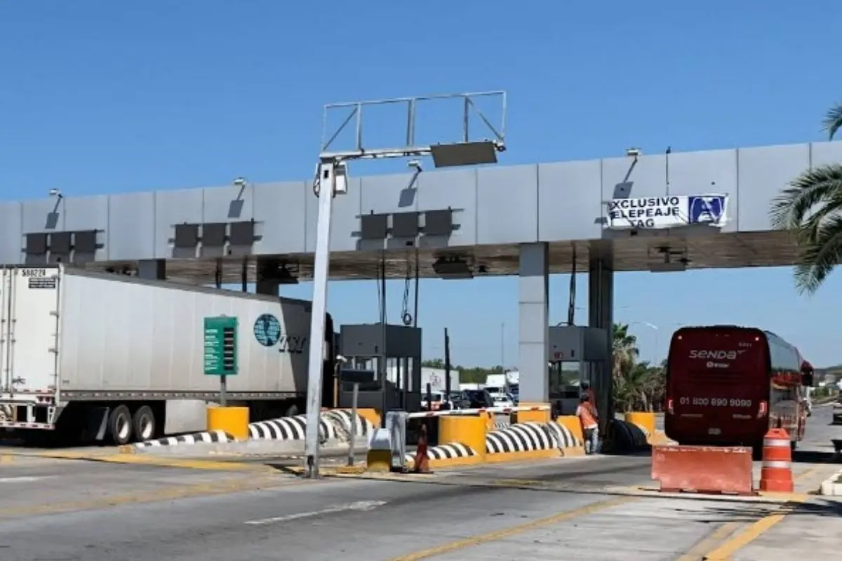 A partir del próximo 1 de julio de 2025, las casetas de Nuevo León solo aceptarán pagos en efectivo y con el dispositivo electrónico TAG. Foto: Google Maps