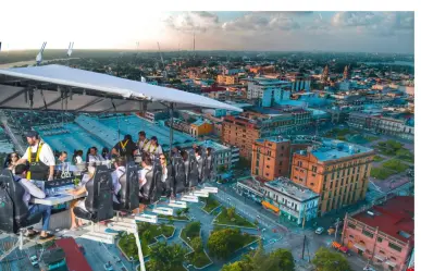 Dinner in the Sky llega a Tamaulipas; esto es todo lo que se sabe de la experiencia