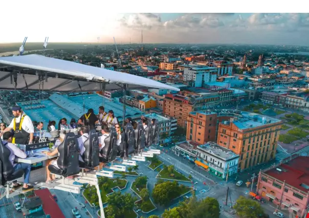 Dinner in the Sky llega a Tamaulipas; esto es todo lo que se sabe de la experiencia