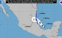 Se forma depresión tropical en el Golfo de México; ¿qué estados se verán afectados?