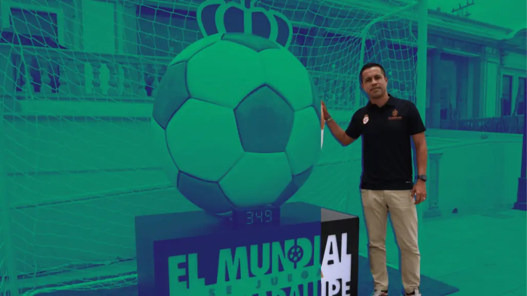 Mundial 2026 en Guadalupe: Alistan plaza con increíble tótem mundialista
