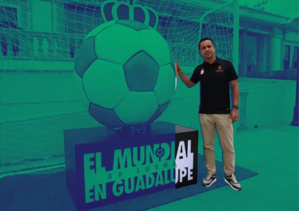 Mundial 2026 en Guadalupe: Alistan plaza con increíble tótem mundialista