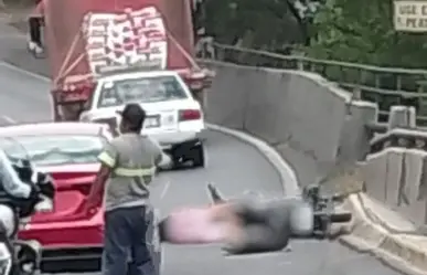 Muere motociclista tras accidente en la carretera Nacional