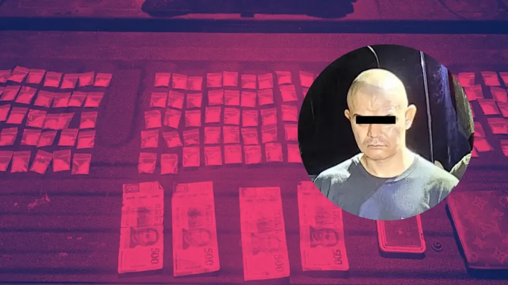 Capturan a hombre con droga y billetes falsos en Monterrey