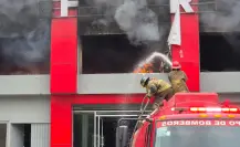 Incendio daña bodega de productos chinos en Villahermosa, Tabasco