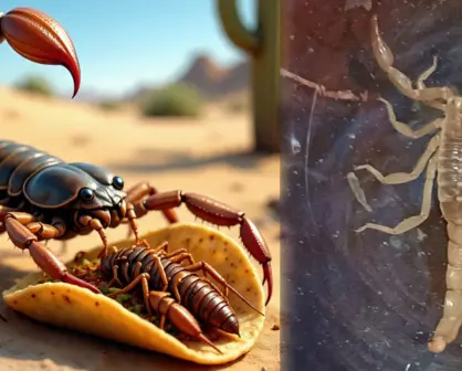 El alacrán de Durango y el desagradable insecto del cual es depredador
