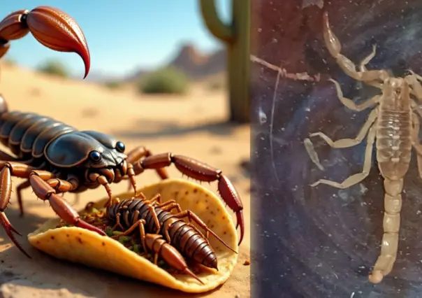 El alacrán de Durango y el desagradable insecto del cual es depredador