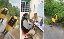 Fuertes lluvias dejan inundaciones y familias evacuadas en el sur de Quintana Roo