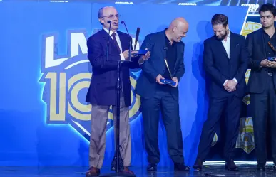 Plinio Escalante Bolio, directivo yucateco premiado en la Gala del Centenario LMB