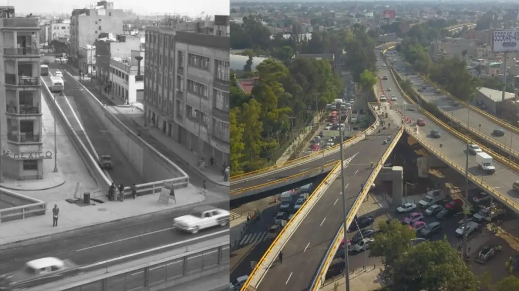 Así ha sido la evolución de los ejes viales de CDMX a lo largo de los años