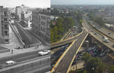 Así ha sido la evolución de los ejes viales de CDMX a lo largo de los años