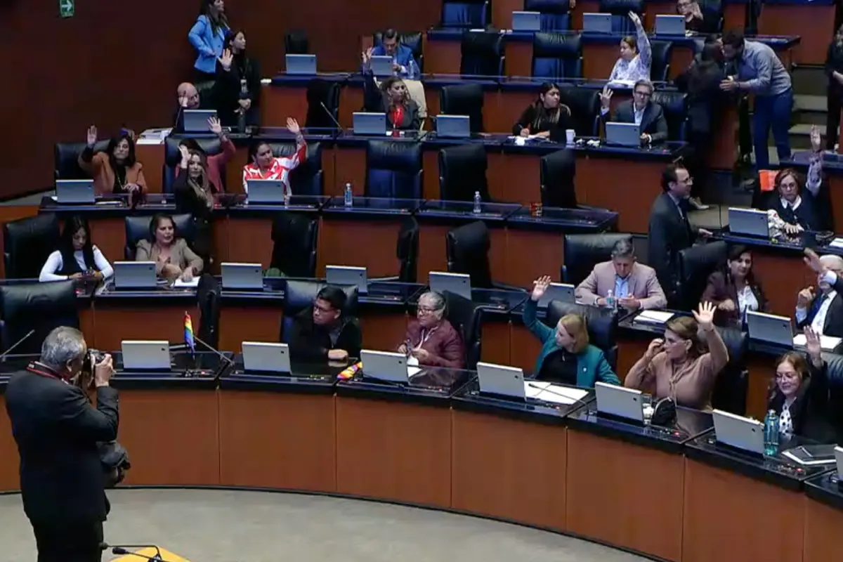 Sesión del Senado de la República Foto: X(Twitter) @senadomexicano