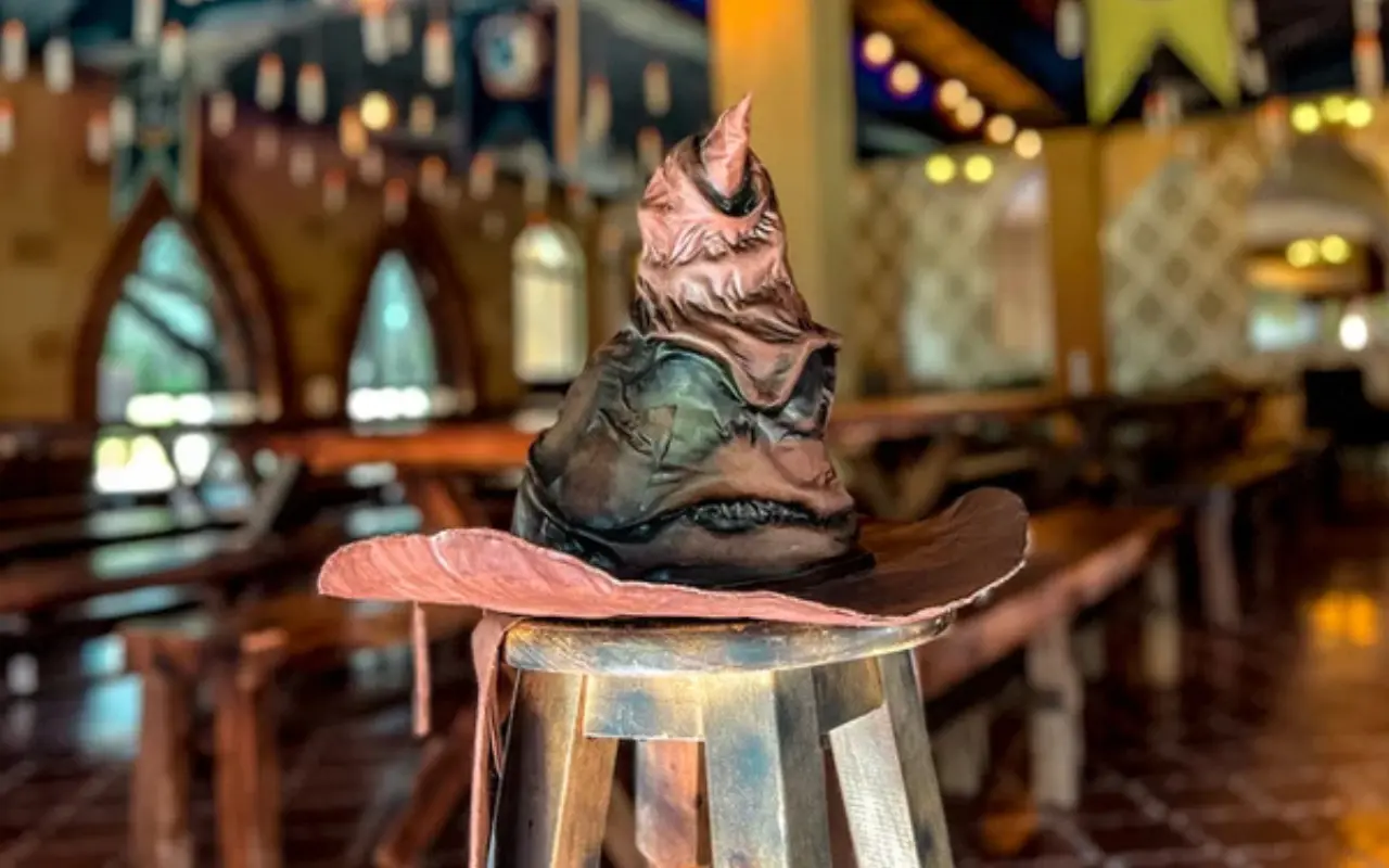 Sombrero Seleccionador de la película Harry Potter. Foto: FB/ Ministerio: The Magic Place (Canva)