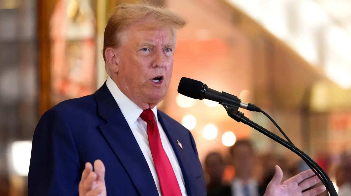 Donald Trump es postulado al Premio Nobel de la Paz. Foto: AP