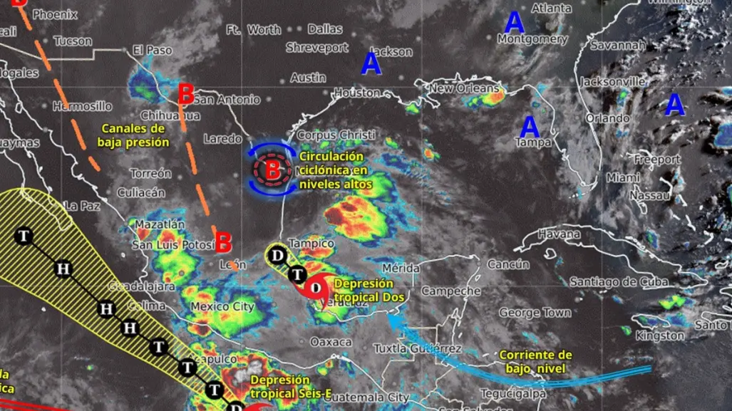 Clima en Coahuila, ¿llegará depresión tropical al estado?