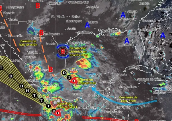 Clima en Coahuila, ¿llegará depresión tropical al estado?