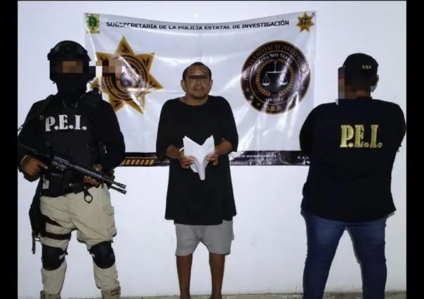 Detiene en Muna a sujeto de 74 años por abusar de un menor de 12