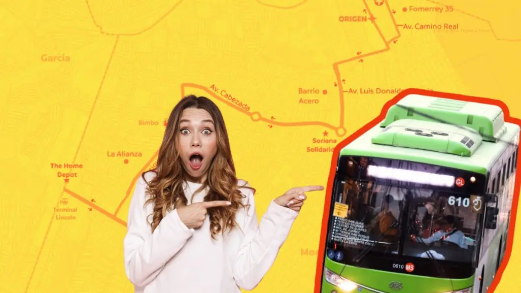Esta es la nueva ruta de camión que te llevará a recorrer la zona poniente de Monterrey