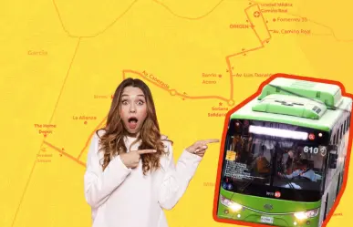 Esta es la nueva ruta de camión que te llevará a recorrer la zona poniente de Monterrey