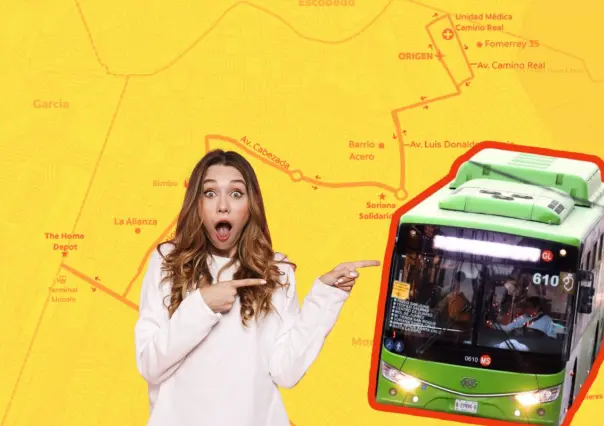 Esta es la nueva ruta de camión que te llevará a recorrer la zona poniente de Monterrey