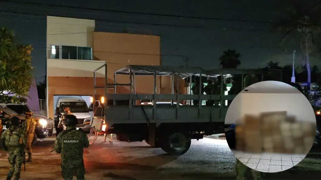 Casi 3 toneladas de droga y cartuchos fueron asegurados durante operativo en La Paz