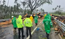 Tormentas tropicales Flossie y Barry provocarán lluvias torrenciales, advierte Conagua