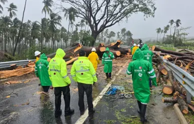 Tormentas tropicales Flossie y Barry provocarán lluvias torrenciales, advierte Conagua