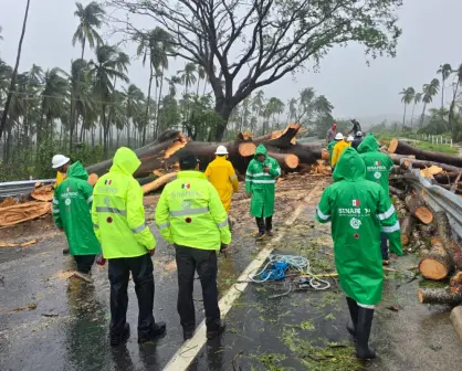 Tormentas tropicales Flossie y Barry provocarán lluvias torrenciales, advierte Conagua