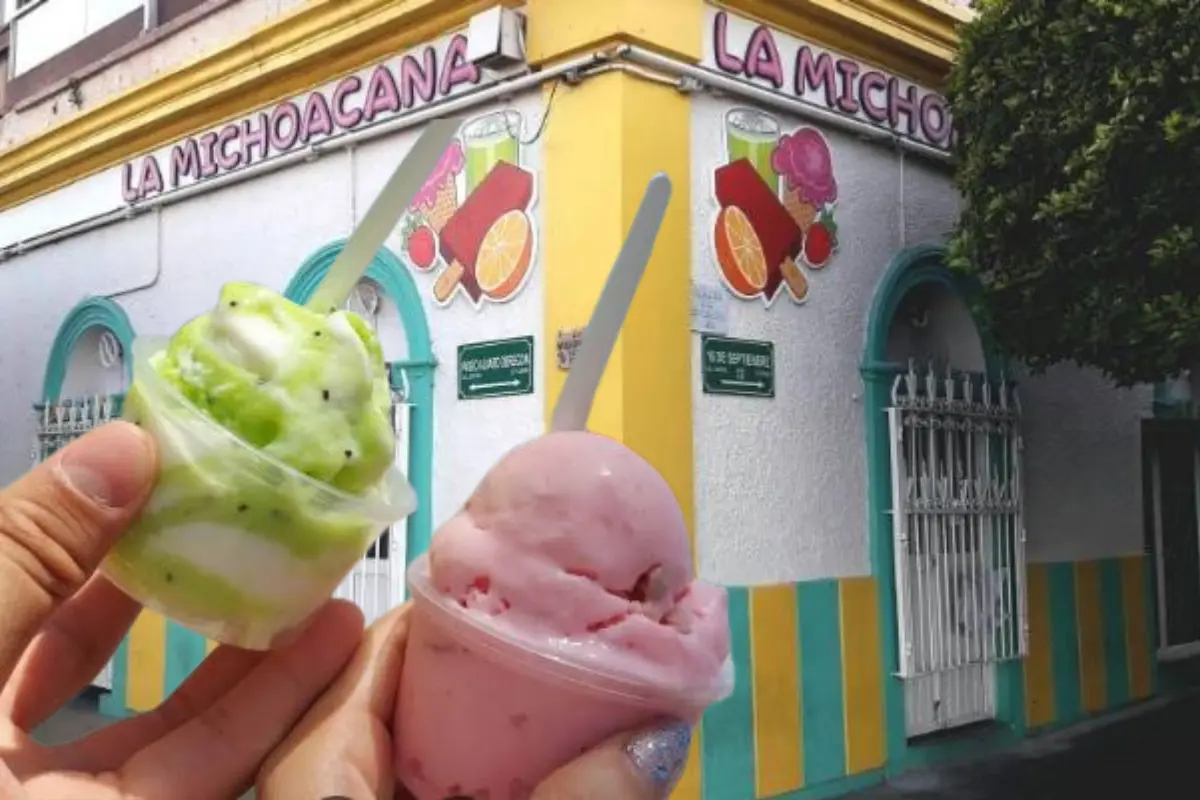 La Michoacana es una de las neverías más tradicionales de La Paz, captando un enorme mercado al ubicarse en pleno Malecón. Fotos: Google Maps.