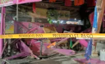 ¡Se dio a la fuga! Puesto en Los Cabos queda destrozado tras ser embestido por un auto