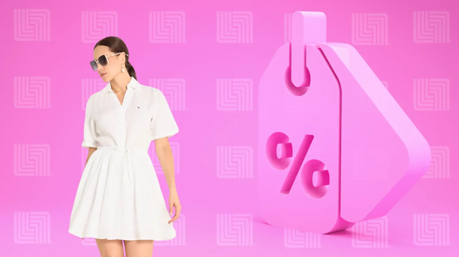 Gran Barata de Liverpool: Vestido Tommy Hilfiger perfecto para el verano con mil 200 pesos de descuento. Foto: Canva | Liverpool.