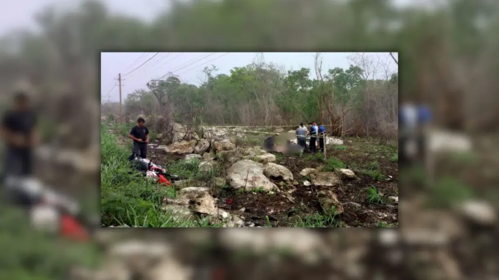 Tragedia en carreteras de Yucatán: joven motociclista pierde la vida en el tramo Cacalchén- Euán