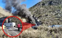 Accidente en los Chorros deja 3 muertos y tráfico detenido hasta el momento