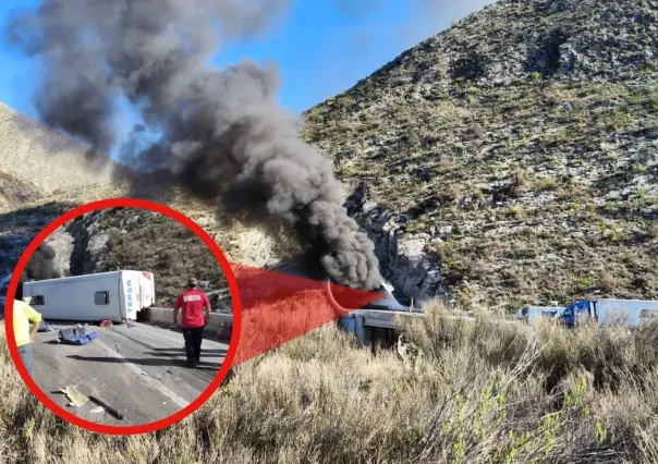 Accidente en los Chorros deja 3 muertos y tráfico detenido hasta el momento