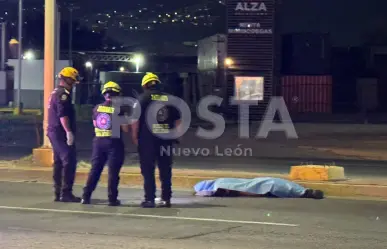 Hombre en situación de calle muere tras ser atropellado en Santa Catarina