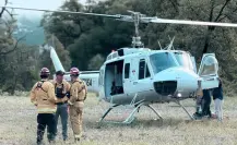 Siguen labores en incendio provocado por rayo en “El Diente” en Monterrey