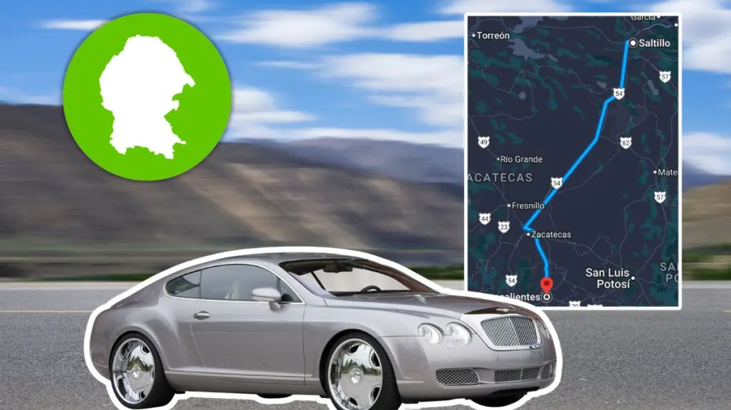 Esta carretera de Coahuila te lleva a Aguascalientes en 8 horas