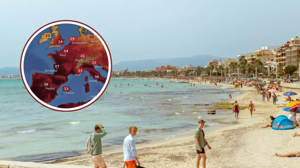 Ciudades de Europa llegan a temperaturas récord por ola de calor